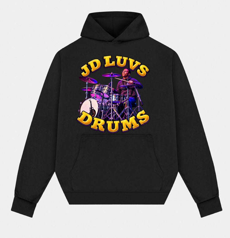 JD LUVS DRUMS HOODIE (limited edition)