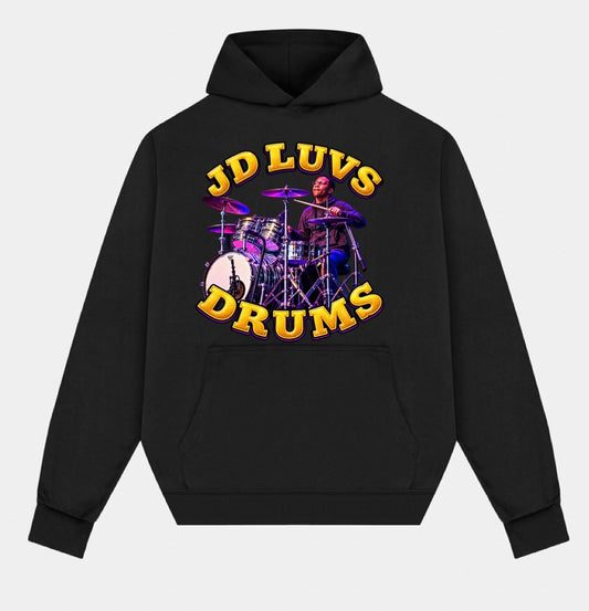 JD LUVS DRUMS HOODIE (limited edition)